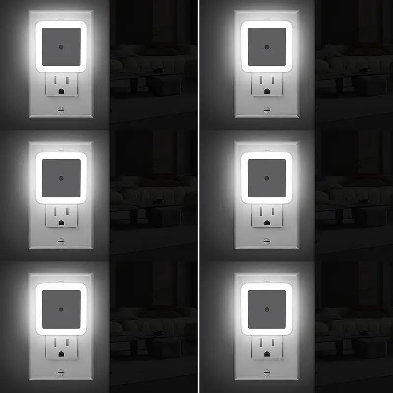 💡Last Day 70% OFF🔥Night Lights Plug into Wall 6-Pack