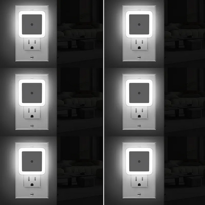 💡Last Day 70% OFF🔥Night Lights Plug into Wall 6-Pack