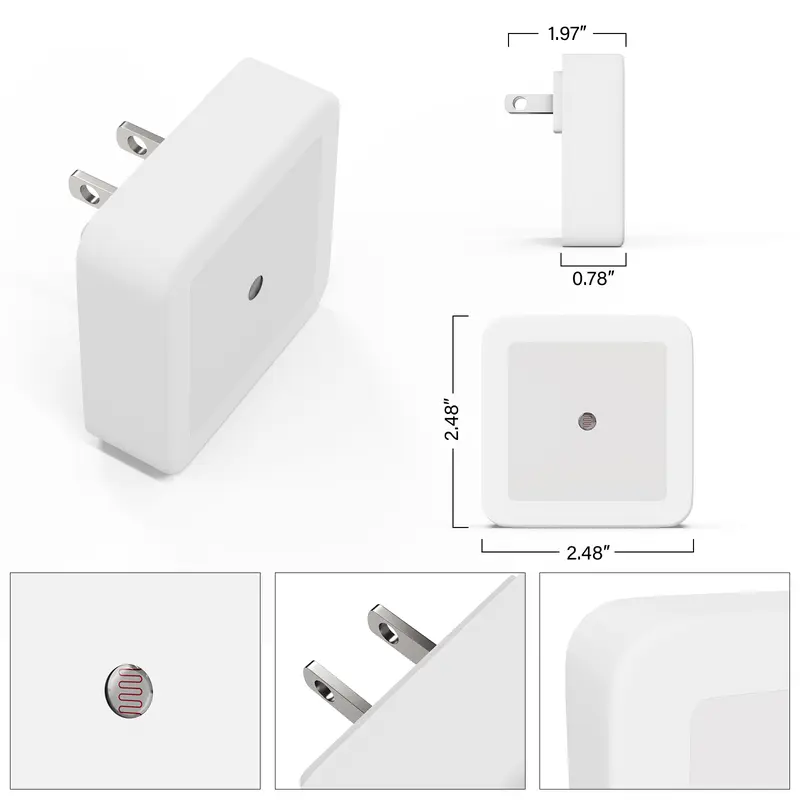 💡Last Day 70% OFF🔥Night Lights Plug into Wall 6-Pack