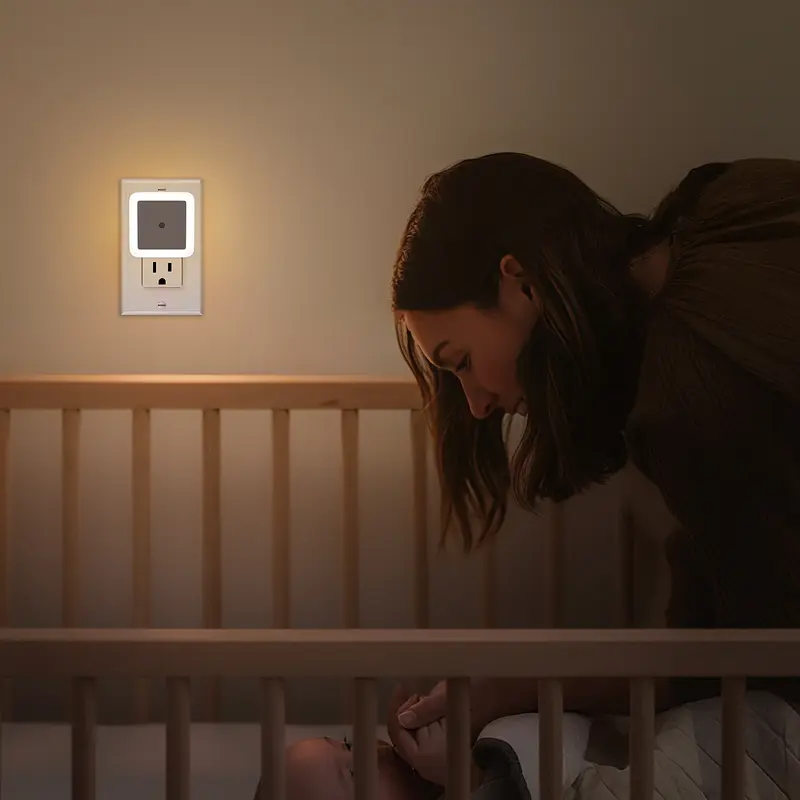 💡Last Day 70% OFF🔥Night Lights Plug into Wall 6-Pack