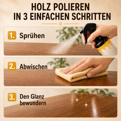 🐝Letzter Aktionstag:49%Rabatt🔥Bienenwachs-Pflegespray für Holz