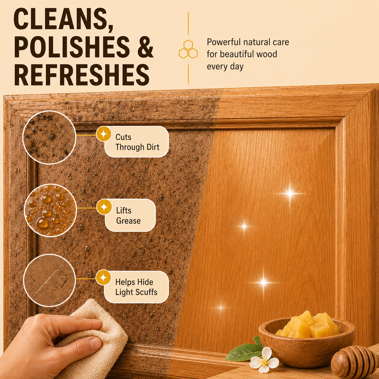 🐝Last Day 49% OFF 🔥Natural Beeswax Repairing and Care Spray
