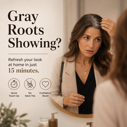 15-Minute Gray Root Touch-Up Comb🛒