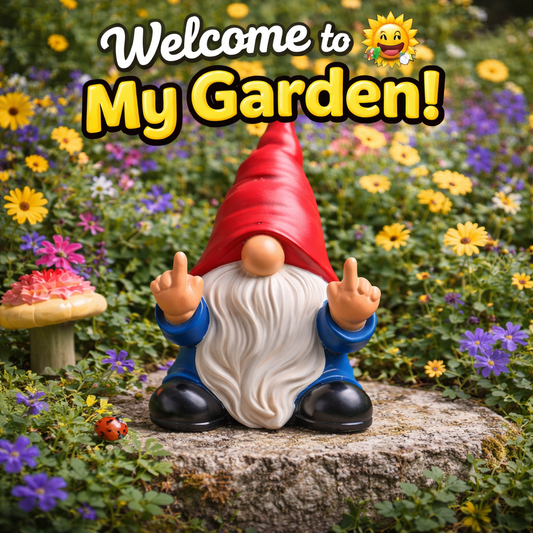 🔥Last Day 70% OFF🔥Middle Finger Gnome Statue