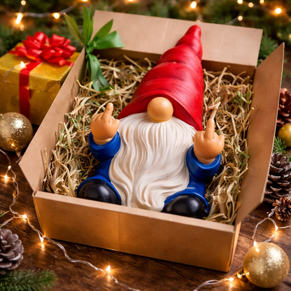 🔥Last Day 70% OFF🔥Middle Finger Gnome Statue