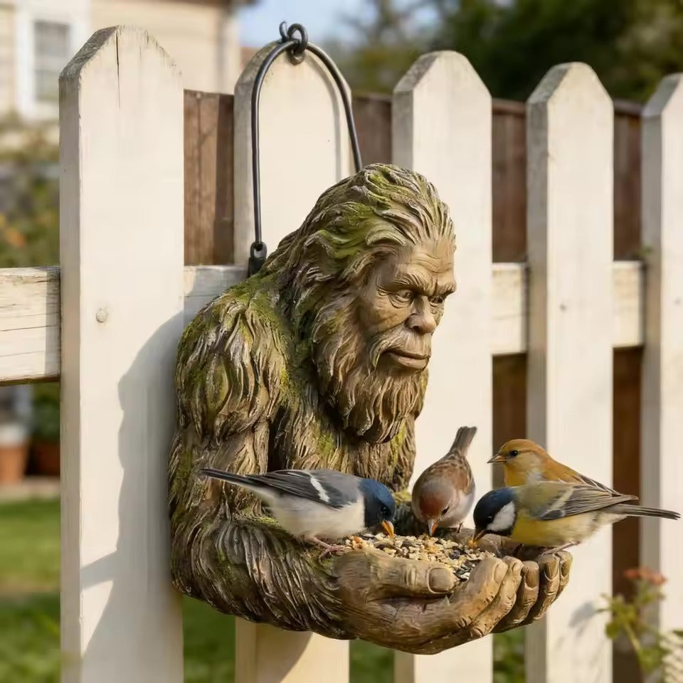🦶✨ LAST DAY 50% off✨Bigfoot Bird Feeder – Bring Big Fun to Your Backyard Wildlife